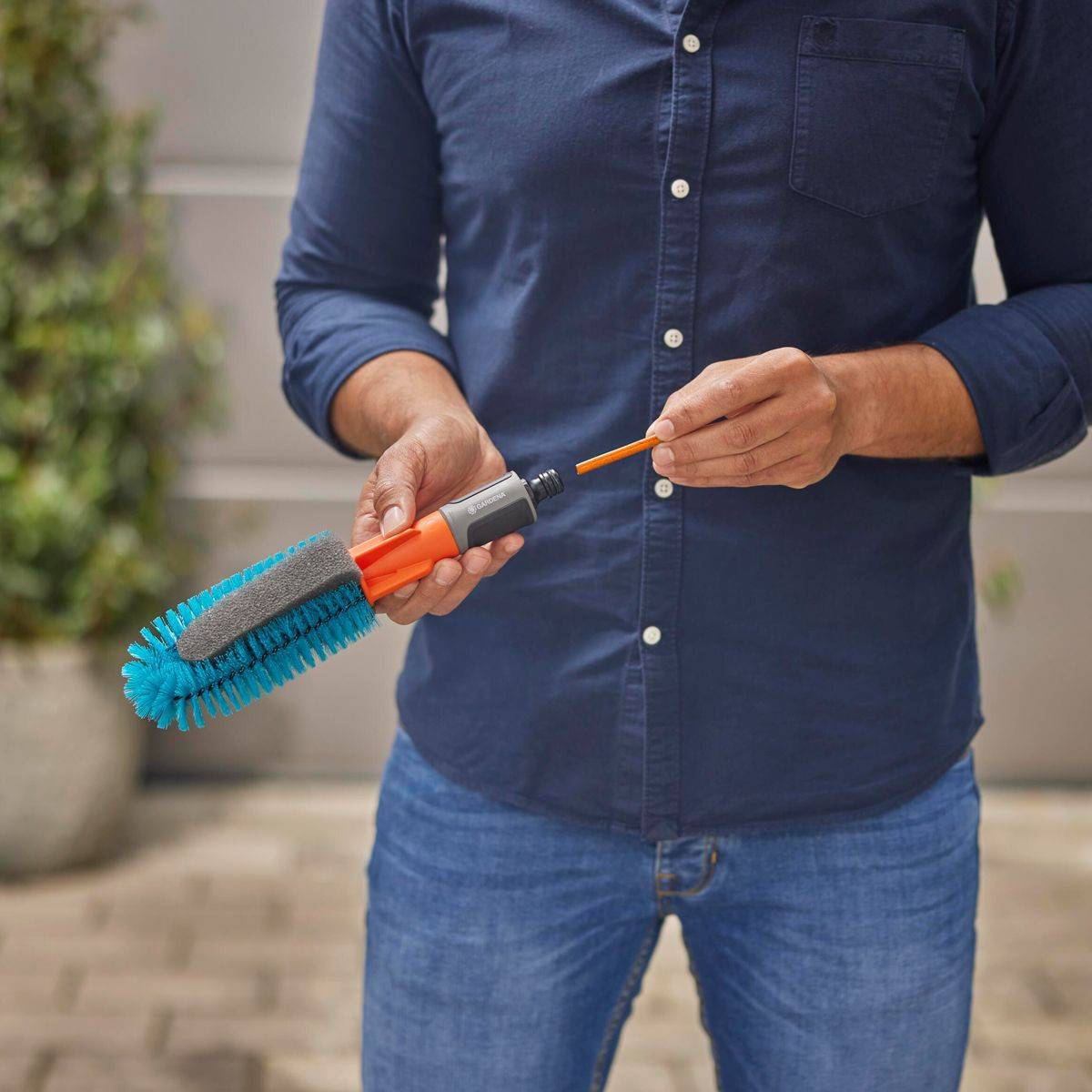 Gardena - Brosse de lavage pour vélo​ Gardena - Imagen 2