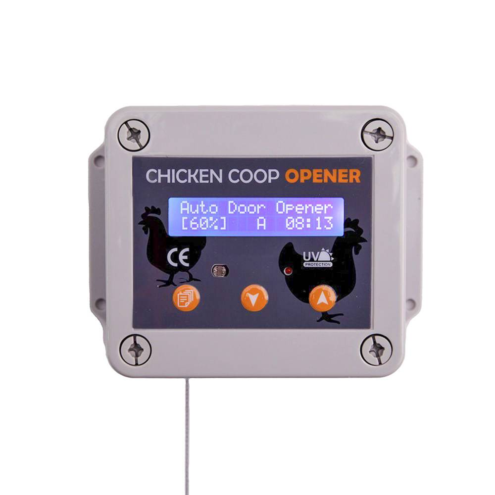 Chick'a - Portier automatique + trappe aluminium pour poulailler - Imagen 2