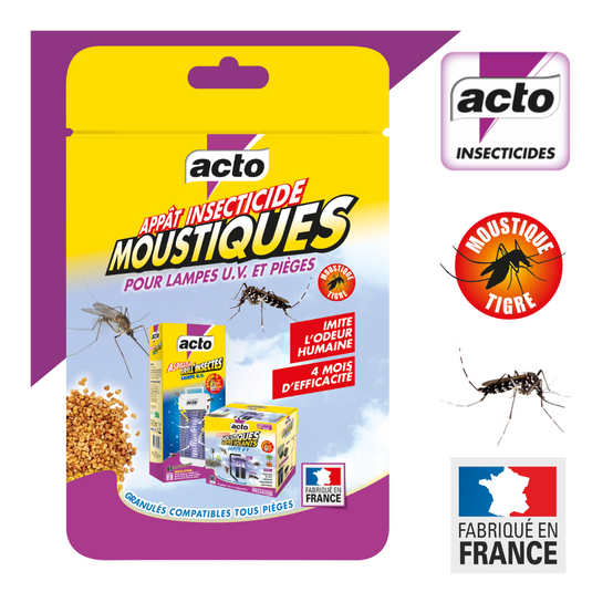 Acto - Acto Moustiques Granulés : le renfort indispensable pour vos pièges - Image 3
