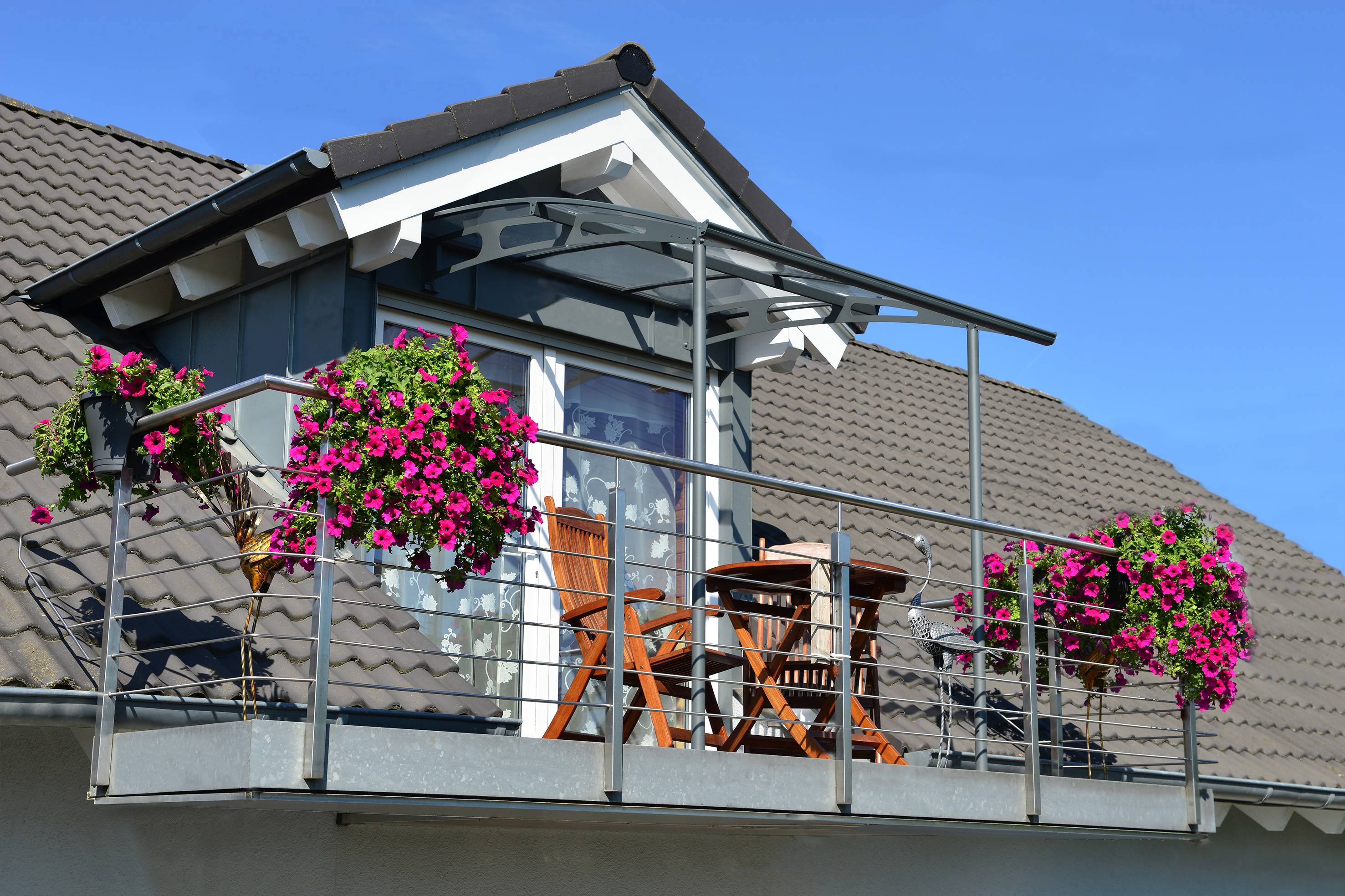Canopia by Palram - Canopia Abri terrasse auvent Vega 200.5 x 199.6 cm Gris 200.5 X 199.6 - Imagen 2