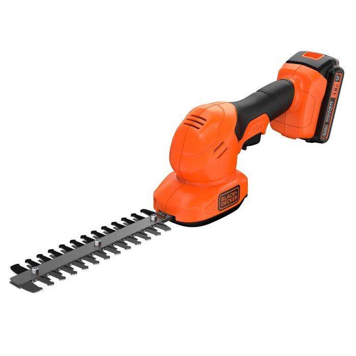 Sculpte-haies et cisaille a gazon sans fil - BLACK&DECKER - BCSS18B-XJ - 18V - Sans batterie - Image 1