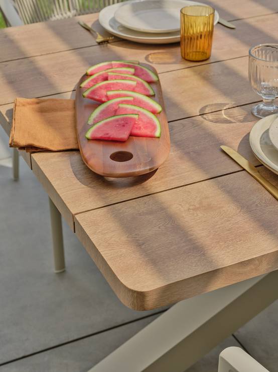 Ensemble repas de jardin KELIA 8 places - GREGE - REMARQUABLE - Image 5
