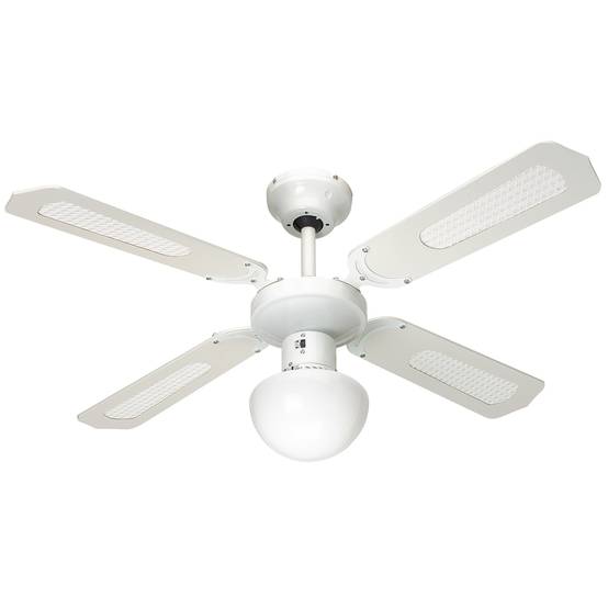 Ventilateur de plafond BALI Blanc 50W Ø107cm FARTOOLS - Image 1