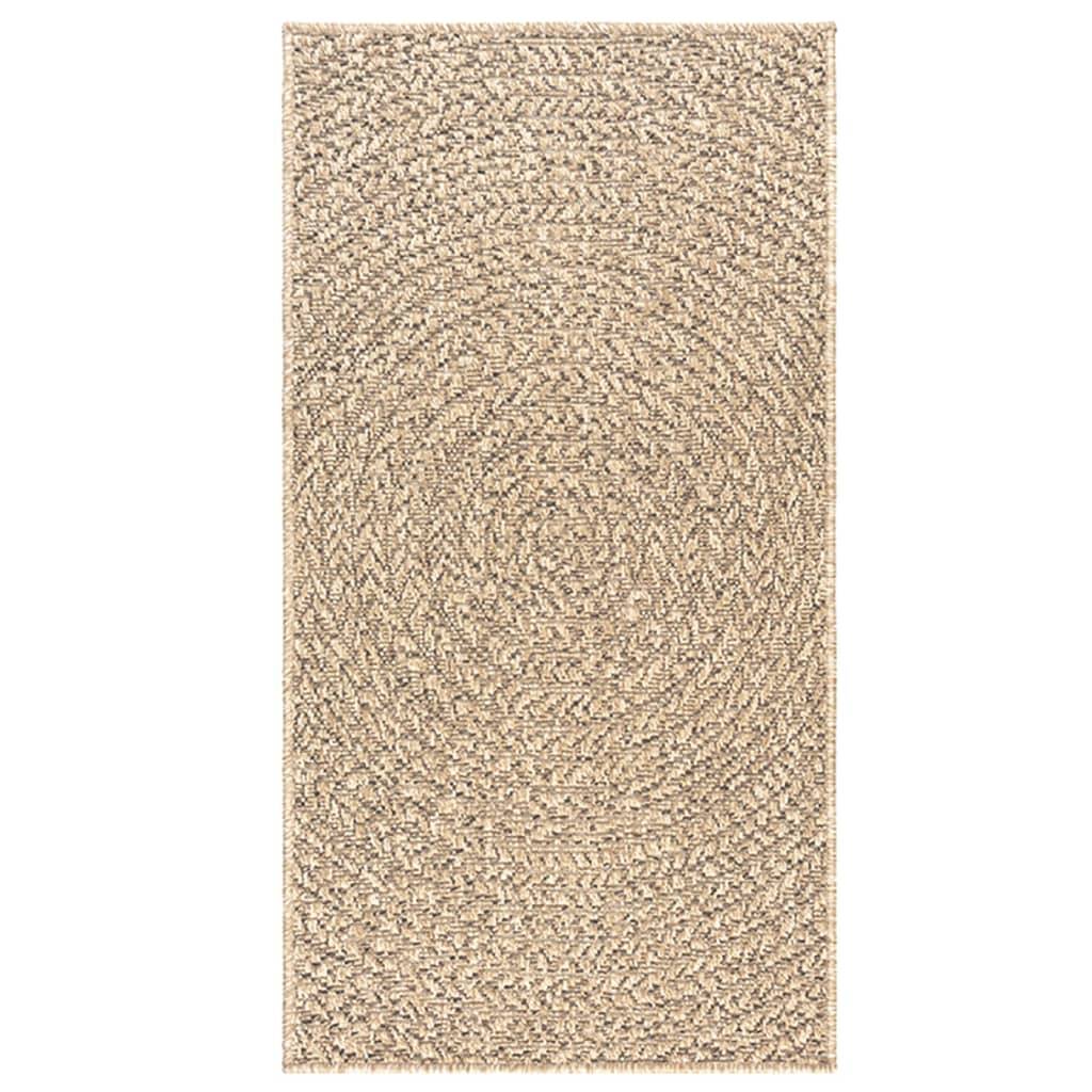 Tapis d'EntréeIntérieur Extérieur Style Jute Naturel pour Patio ou Balcon Marron 60x110 cm – ComfortXL Outdoor Living - Image 4