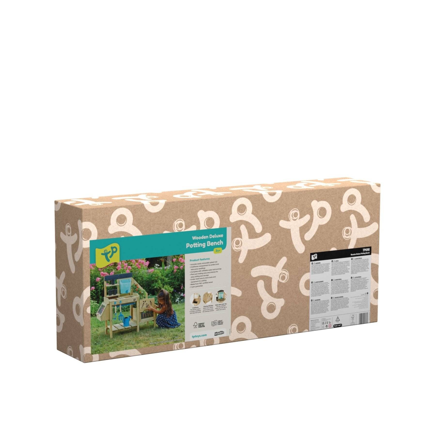 Tp Toys - Table à rempoter pour enfant DELUXE bois FSC® - Imagen 10