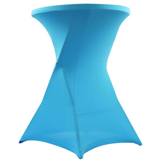 Oviala - Table haute pliante et housse bleue Pack spécial salon - Oviala - Image 2