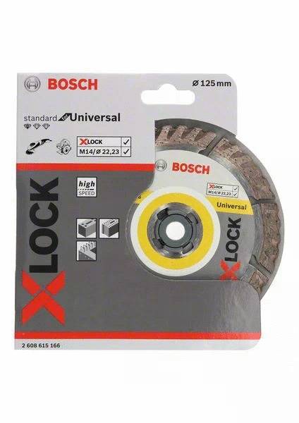 Bosch - Disque à tronçonner diamanté X-LOCK standard universel 125 x 2mm - BOSCH - 2608615166 - Image 2