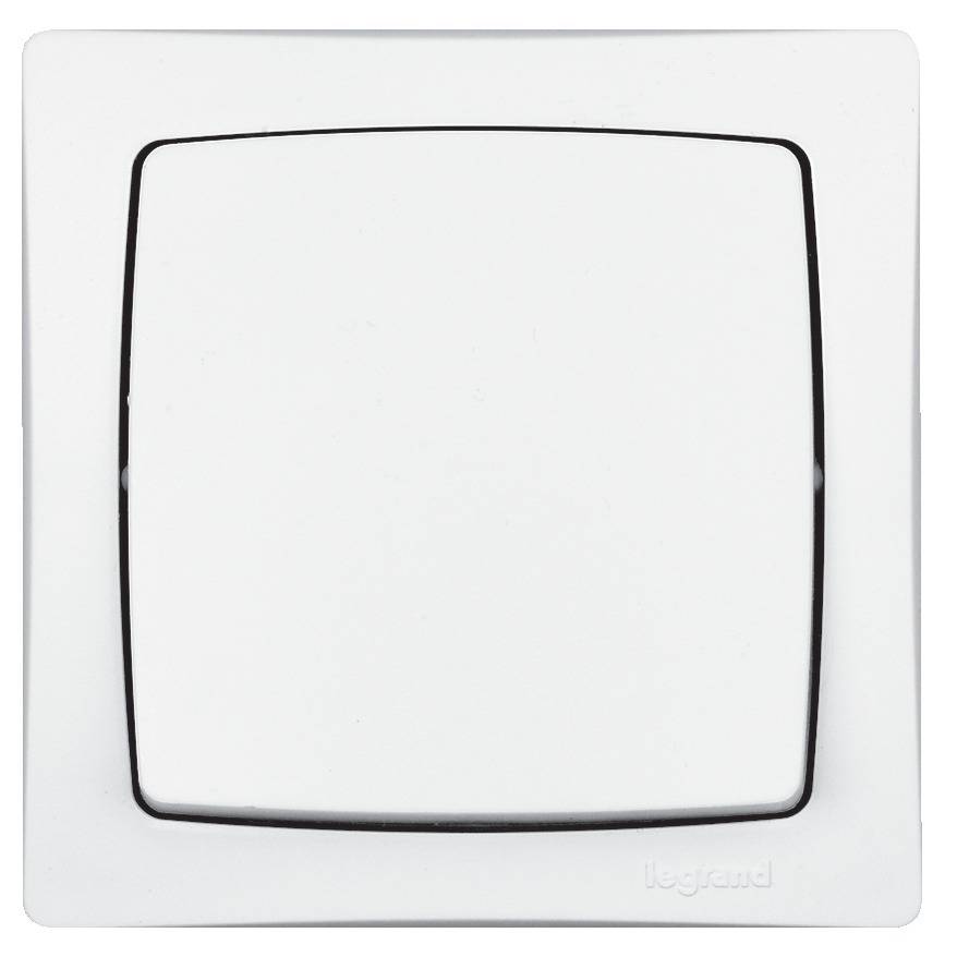 Legrand - Bouton-poussoir ASL pour appareillage saillie 6A simple - LEGRAND - 086006