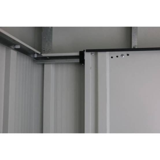 Duramax - Abri de jardin - Métal - DURAMAX - 3,25 m² - 0,33 mm - Anthracite - DUECOPENT84PR - Image 4