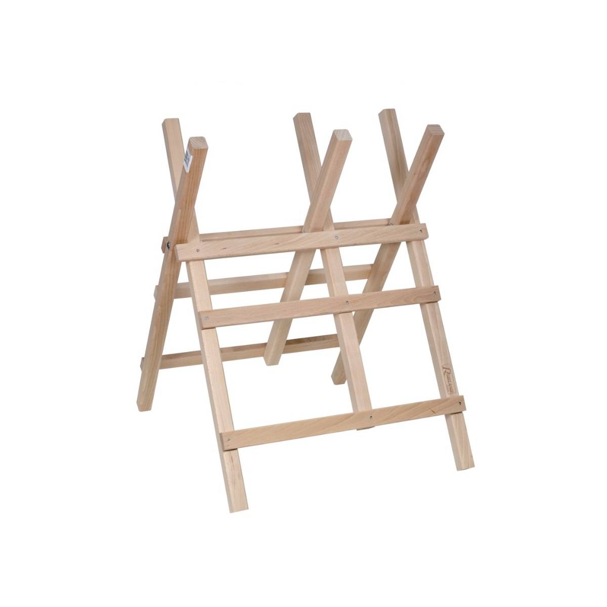 Ribimex - Chevalet en bois 3 branches 90x63cm auto-blocage - Imagen 3