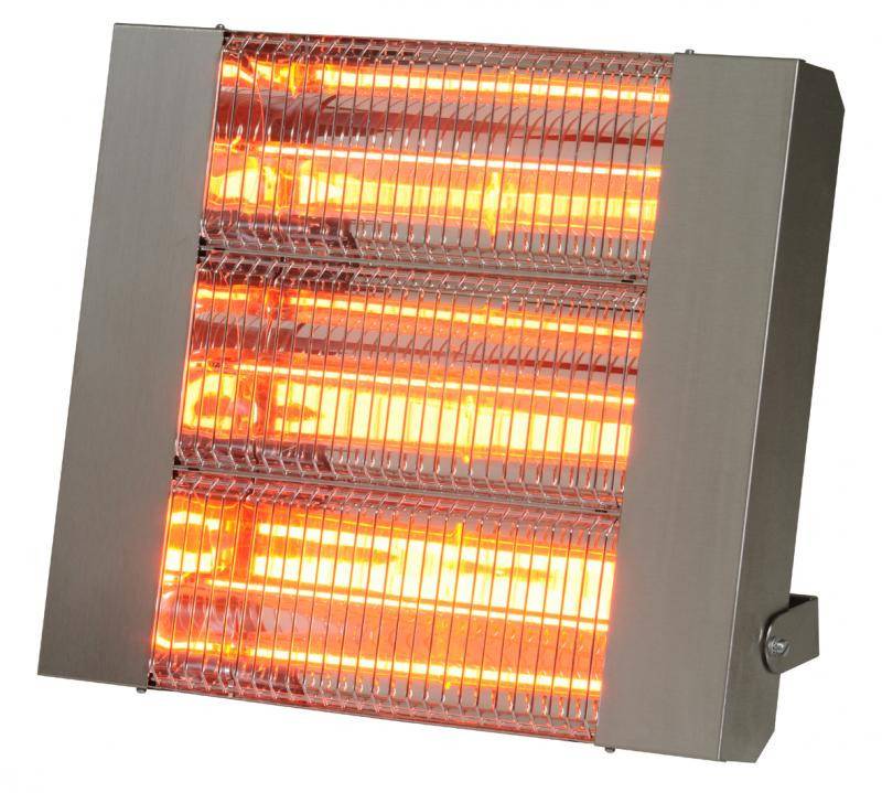 Chauffage radiant Infrarouge électrique 4500W inox | IRC4500CI - Sovelor