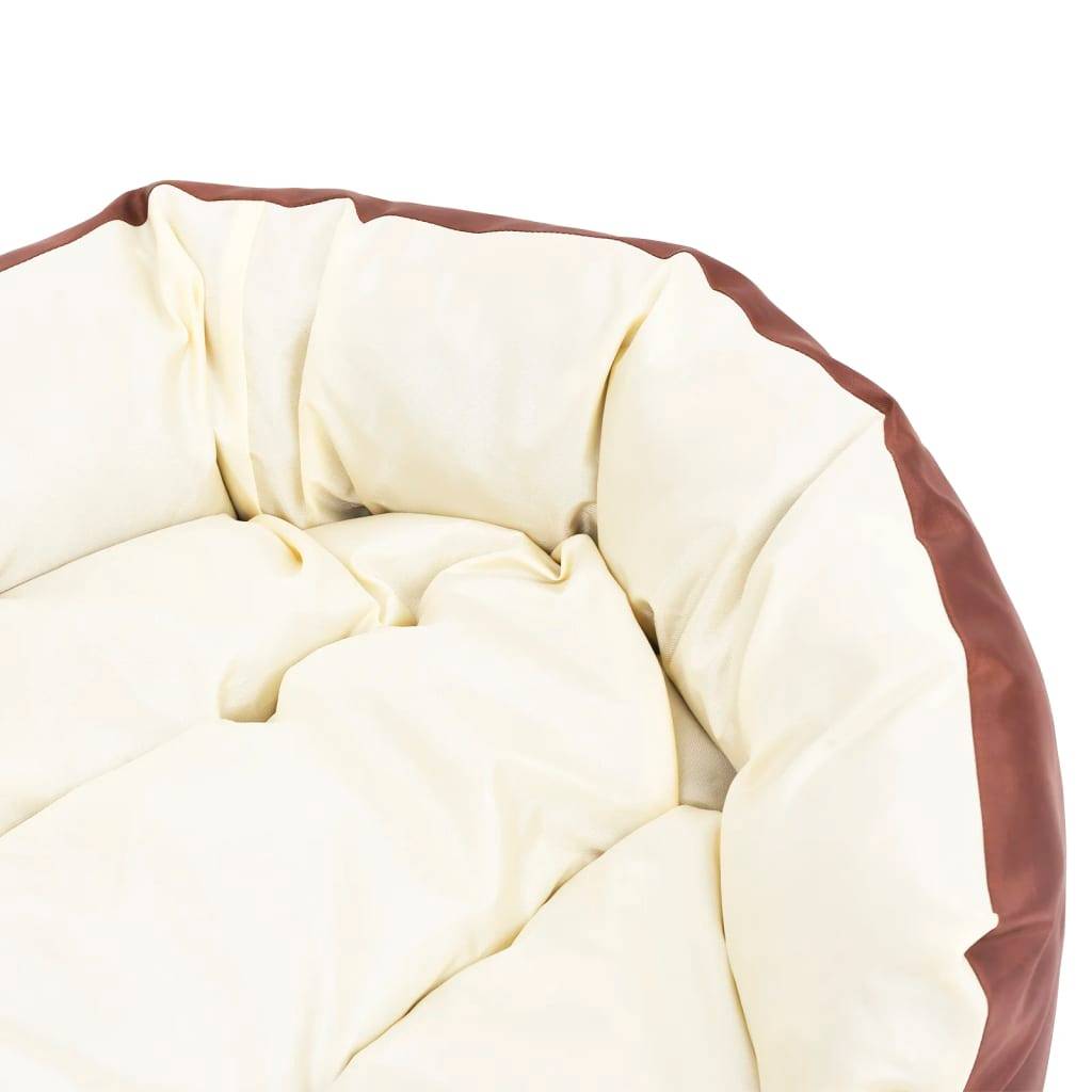 Vidaxl - Coussin réversible lavable de chien Marron et crème 110x80x23cm vidaXL 171213 - Imagen 6