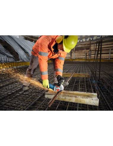 Bosch - Meuleuse d'angle 1300W GWX 13-125 S Professional D 125mm + boite en carton - BOSCH - 06017B6002 - Imagen 4