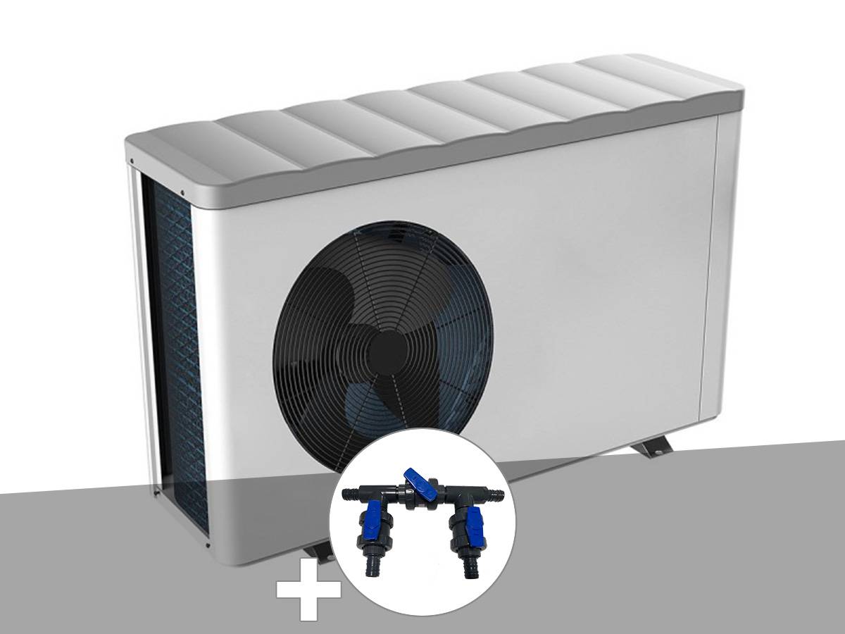 Pompe à chaleur 5 kW FSP-05 + Kit by-pass Ø 32/38/50 mm - Aquasphere