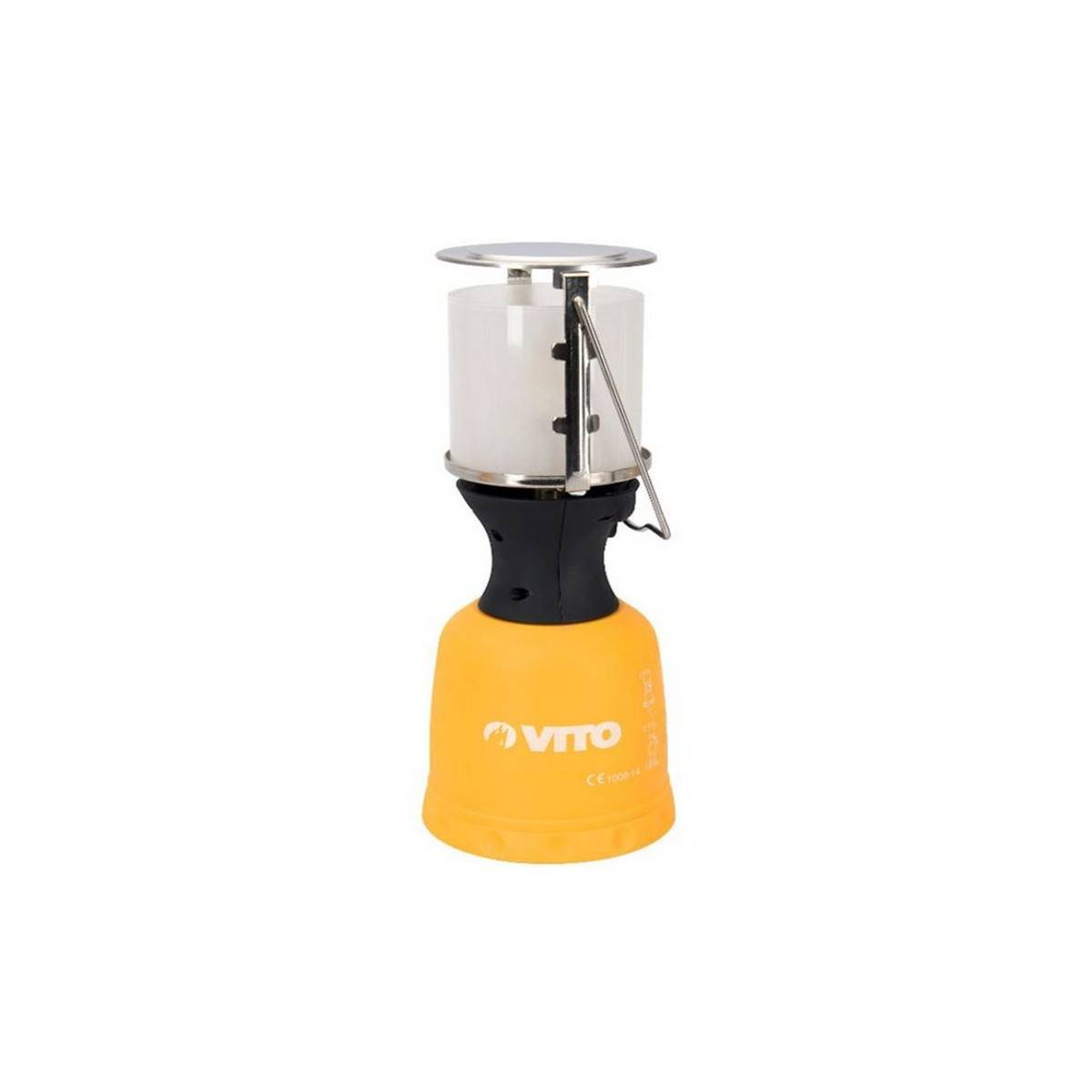 Kit Camping Lampe à gaz et Réchaud gaz + 2 Cartouches gaz 190gr Perçables VITO - Imagen 2
