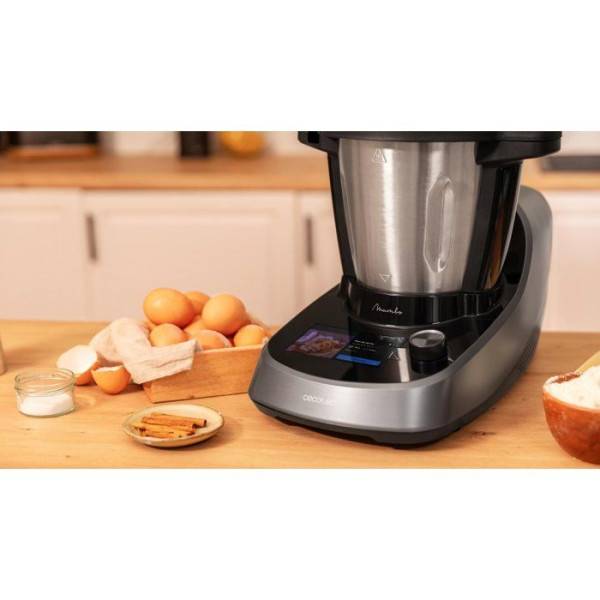 Robot  de cuisine - CECOTEC - Mambo Touch avec bol Habana - 1600 W - 3,3 L - 37 fonctions - Gris - Image 5