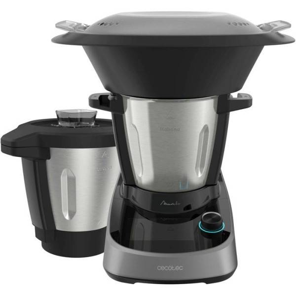 Robot  de cuisine - CECOTEC - Mambo Touch avec bol Habana - 1600 W - 3,3 L - 37 fonctions - Gris - Image 3
