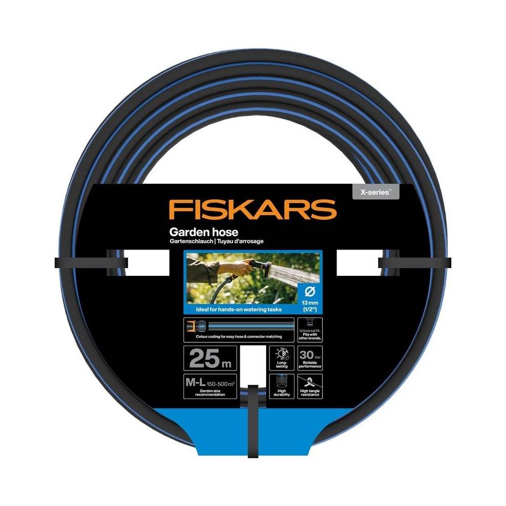 Fiskars - Tuyau d’arrosage X-Series 13 mm (1/2”), 25 m - Image 4