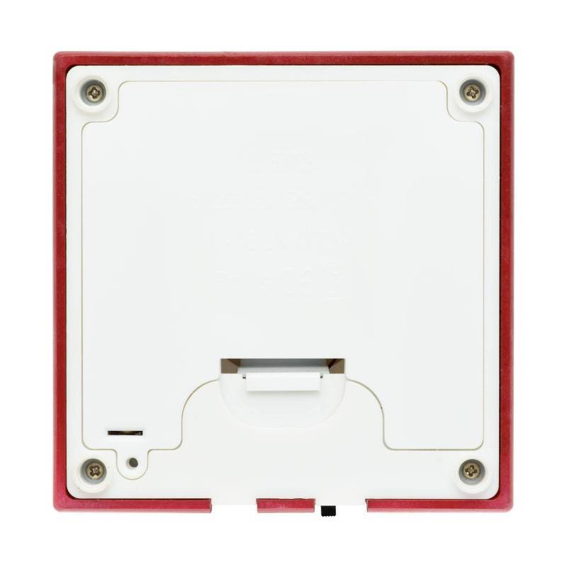 Lotti - Lanterne de Noël GLITTER à LED H20,5cm Rouge Antique avec père noël Lotti - Imagen 3