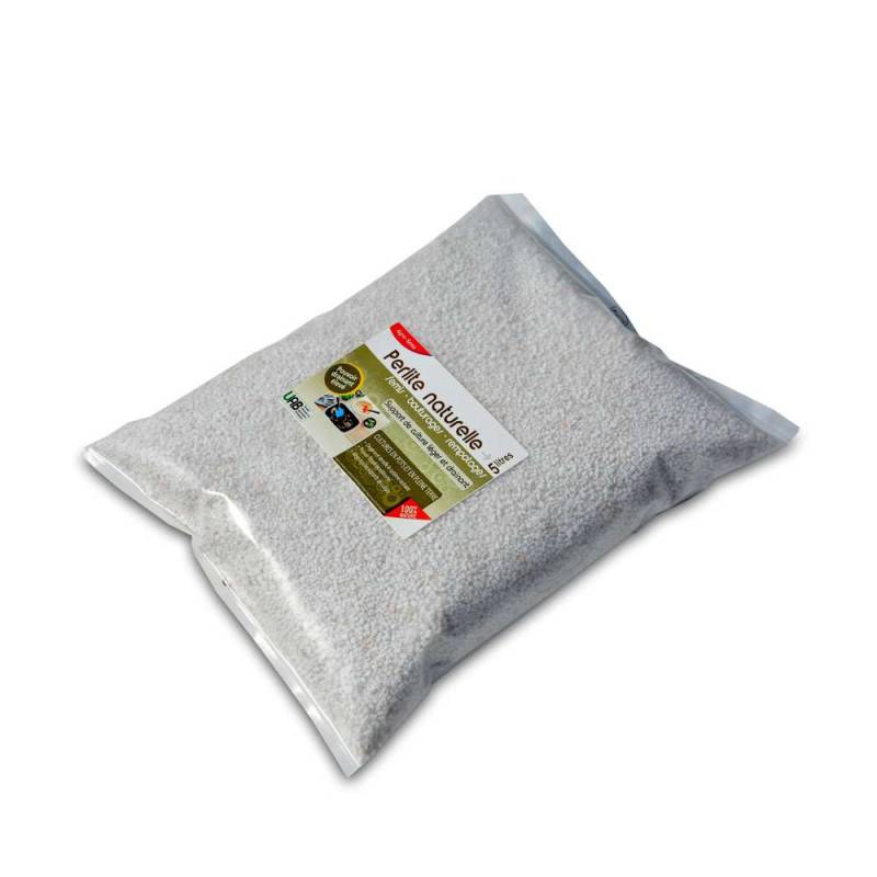 Perlite naturelle pour plantes - Agro Sens - Sac 5 litres - Image 1