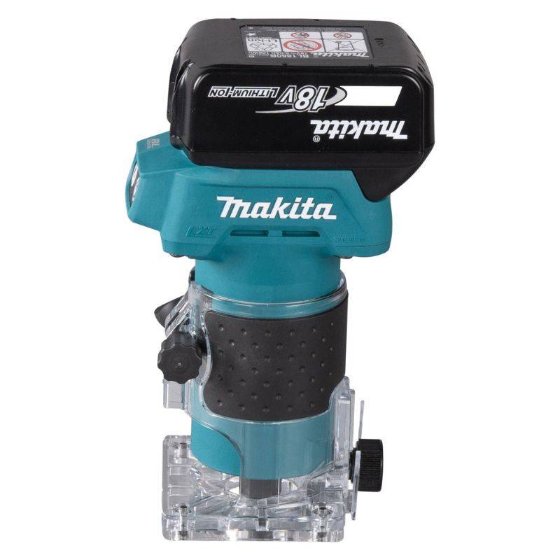 Affleureuse 18V Ø6mm LXT - MAKITA - avec 1 batterie 18v 3,0 Ah - chargeur - DRT52SF - Image 5