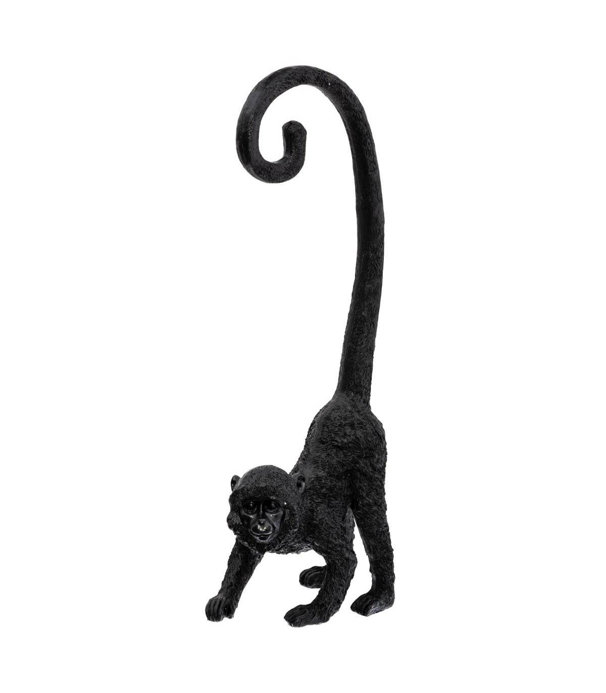 Objet décoratif Singe Noir en résine H 41 cm - Imagen 1