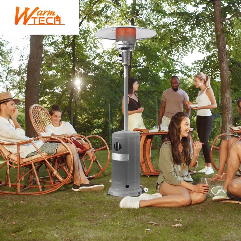 Chauffage de terrasse au gaz 13Kw avec roues - Warm Tech - Image 5