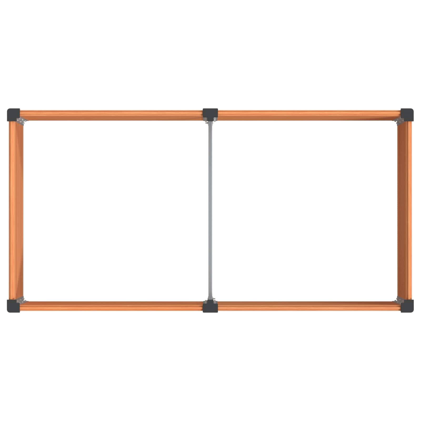 Prolenta Premium - Jardinière aluminium marron 100 x 50 x 91 cm - Prolenta premium p3113.1 - Image 5