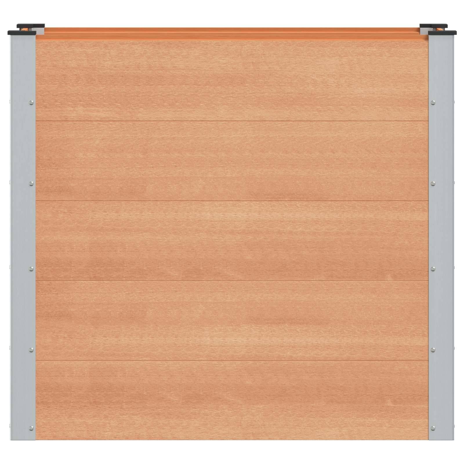 Prolenta Premium - Jardinière aluminium marron 100 x 50 x 91 cm - Prolenta premium p3113.1 - Image 3