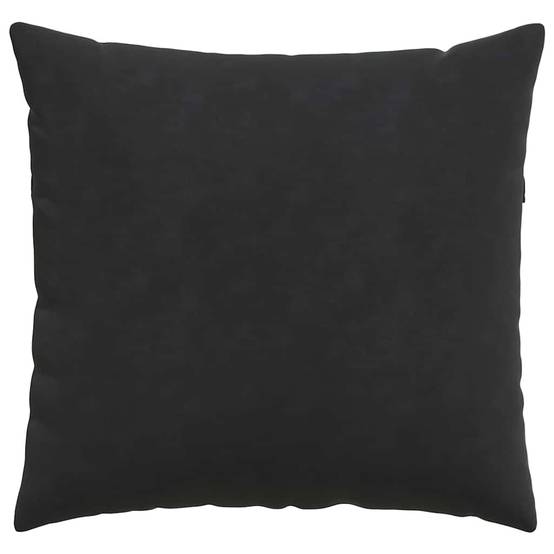 ComfortXL - Paire de Coussins Velours Côtelé avec Housses Amovibles pour Canapé et Fauteuil Noir 50x50 cm – ComfortXL Outdoor Living - Image 6