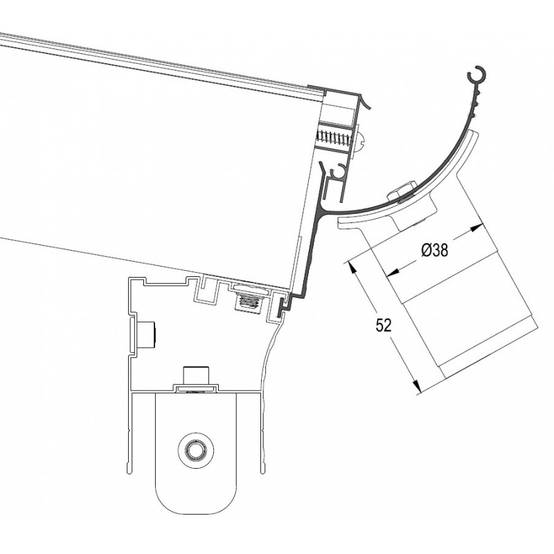 X-Metal - Carport autoportant aluminium blanc 17,28 m² polycarbonate 6mm kit ancrage X-Metal - Image 7