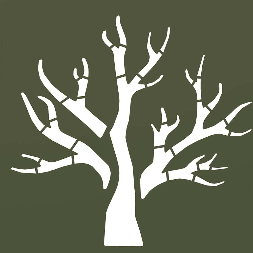 Casier à Bois Décoratif en Acier Vert Olive, Cube de Rangement 40 cm – ComfortXL Outdoor Living - Image 9