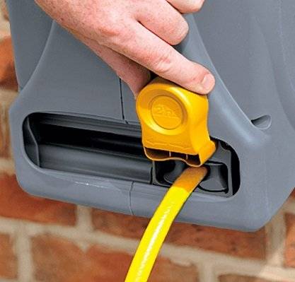 Hozelock - Dévidoir portable ou mural caréné en plastique avec Tuyau de 25m HOZELOCK - Imagen 4