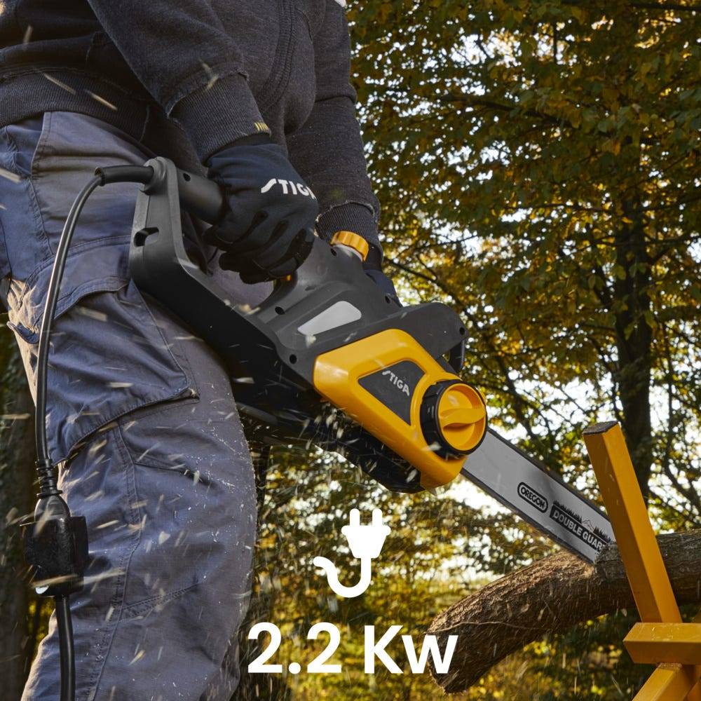 Stiga - Tronçonneuse CS 122c (16"), moteur 2.2kW, tension sans outil - STIGA - Image 5