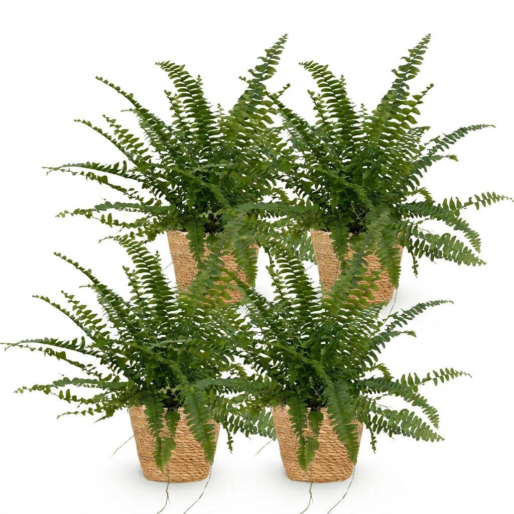 La Green Touch - Nephrolepsis Exaltata Vert Lady - H30cm - Image 4