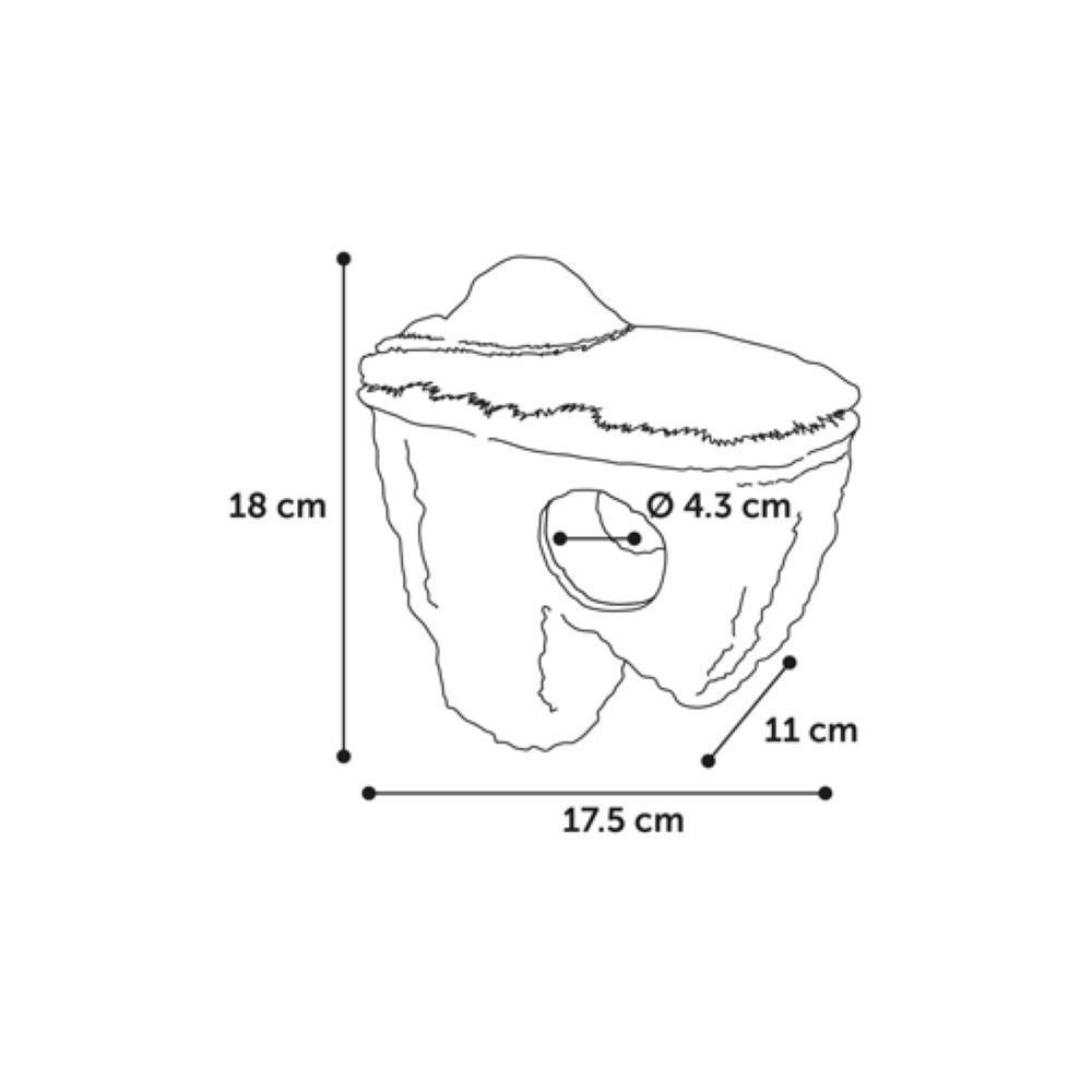 Rocher Flottant M, 17,5 x 11 x 18 cm, décoration aquarium. - Image 4