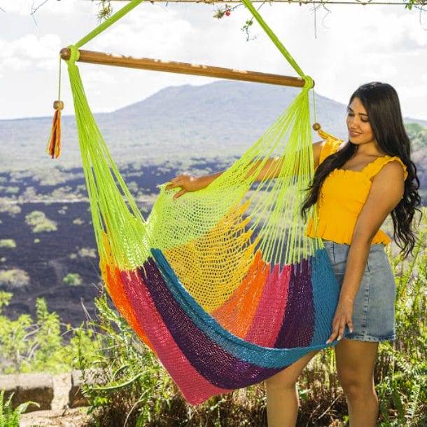 Hamac Del Sol - Hamac Chaise Masatepe XL Multicolor- Hamac del Sol - Imagen 3