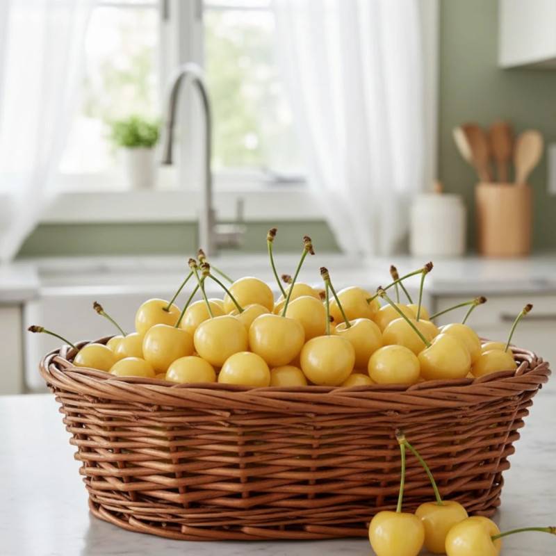 Cerisier Starkgold - Bon rendement - Pot de 10L - Gobelet 2 ans - 120/150 cm - De 3,00 m à 5,00 m - Imagen 3