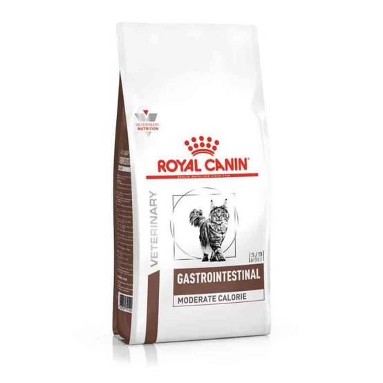 Royal Canin - Croquettes chat VETERINARY CAT GASTROINTESTINAL MODERATE CALORIE - Royal Canin 2 kg