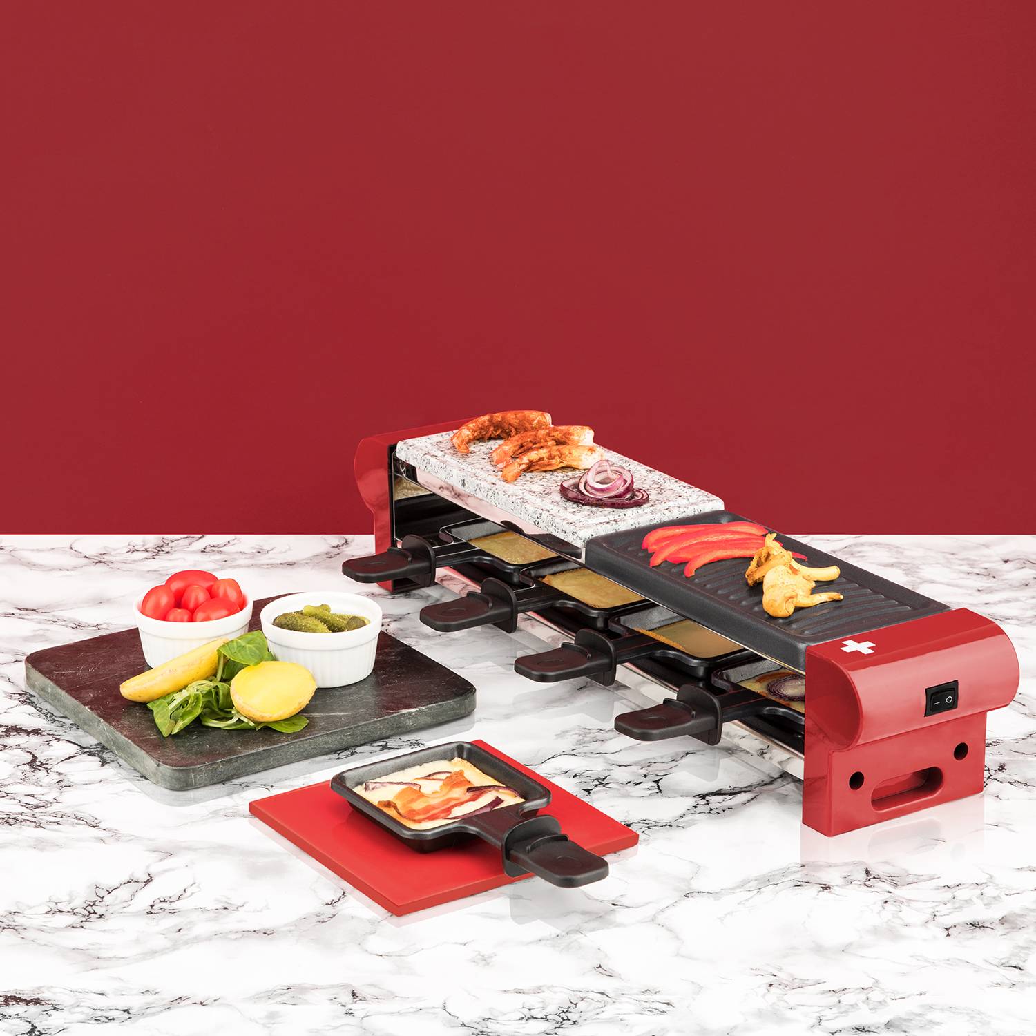 H.Koenig - Appareil à raclette / pierre à griller - RP4 H.Koenig - Imagen 4