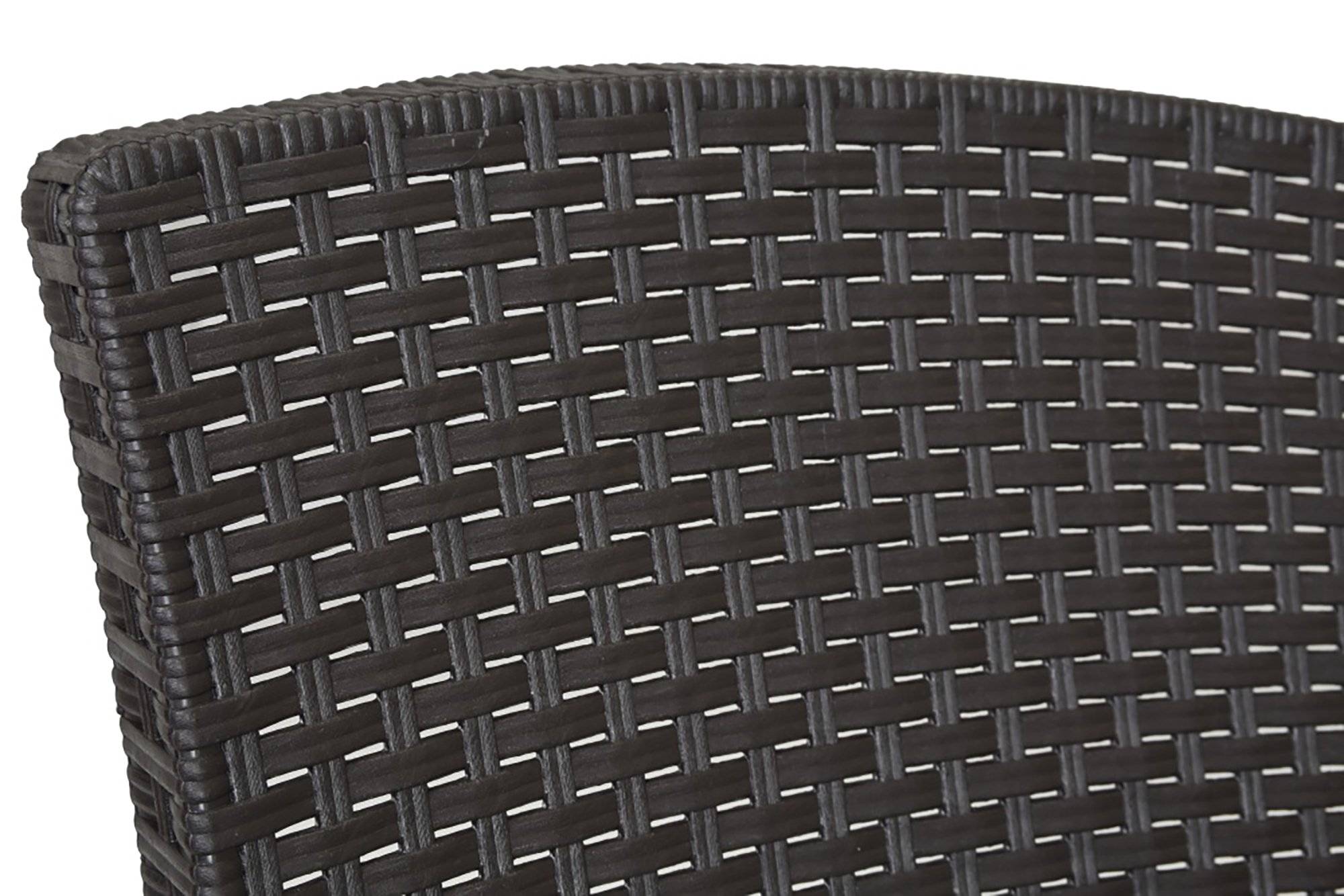 Dmora - Set salon d'extérieur Nettuno, Salon d'extérieur, Kit terrasse ou jardin, Composition d'un salon d'extérieur, Made in Italy, Anthracite - Imagen 5