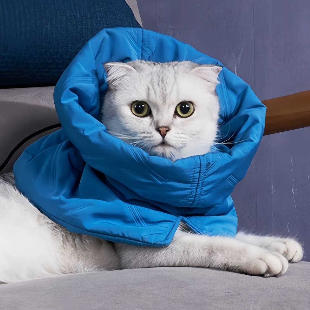 IntiMeg - Collier anti-lèchage pour chat Bleu foncé M IntiMeg - Image 7