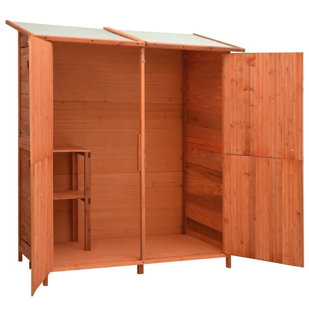 Maison Chic - Abri de jardin 1.02m² Abri pour outil - 136x75x160 cm Bois de sapin massif - Meuble Pro MAISON CHIC - Imagen 1
