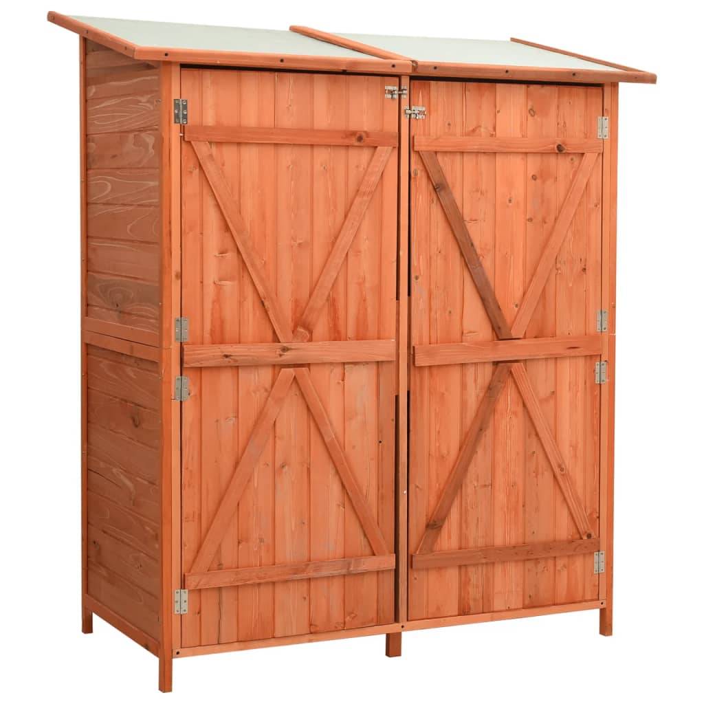Maison Chic - Abri de jardin 1.02m² Abri pour outil - 136x75x160 cm Bois de sapin massif - Meuble Pro MAISON CHIC - Imagen 2