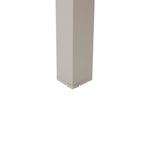 Hesperide - Table de jardin "Évasion" effet bois lin & argile 4 places lates en aluminium Hespéride - Image 6