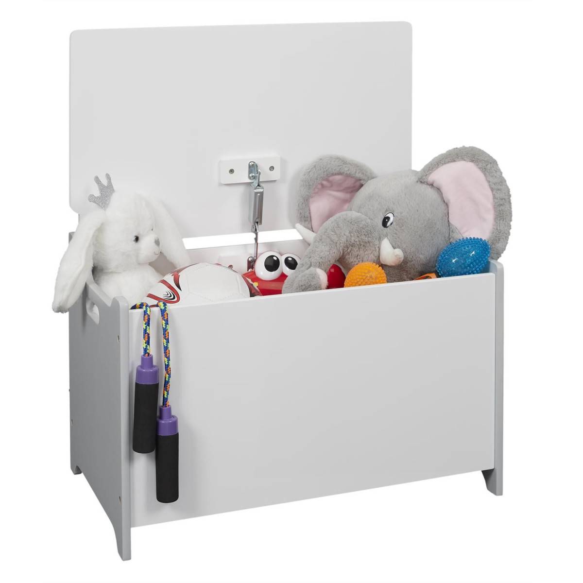 The Home Deco Kids - Coffre à jouets en bois MDF La tête dans les étoiles - Image 5