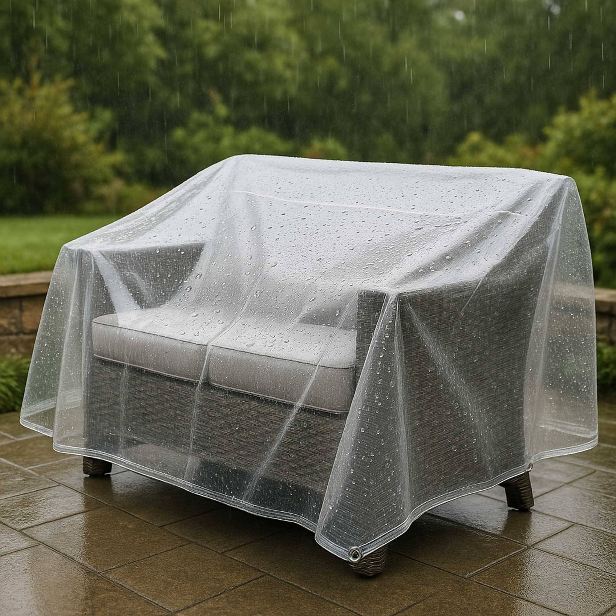 Bâche transparente 80 g/m2 WERKA PRO - 3 x 5 m - Image 3