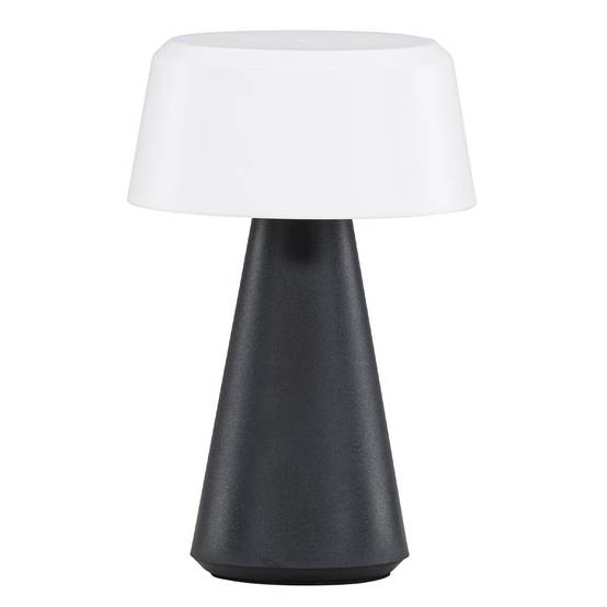 Paris Prix - Lampe à Poser d'Extérieur LED "Stratford" 23cm Noir - Image 1