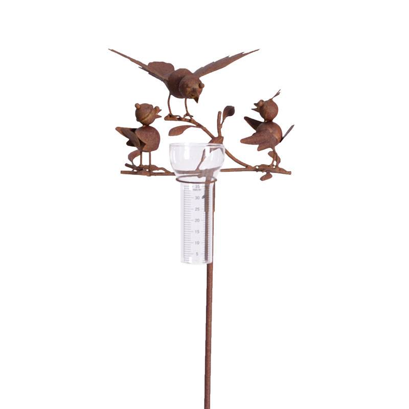 La Grande Prairie - Pluviomètre oiseaux 25x23x119cm - Image 3