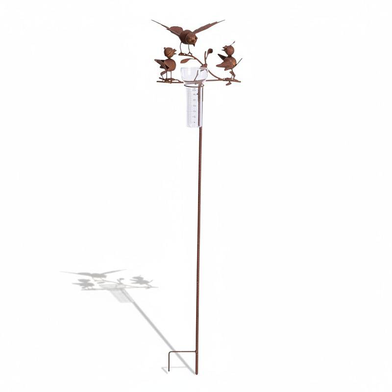 La Grande Prairie - Pluviomètre oiseaux 25x23x119cm - Image 2